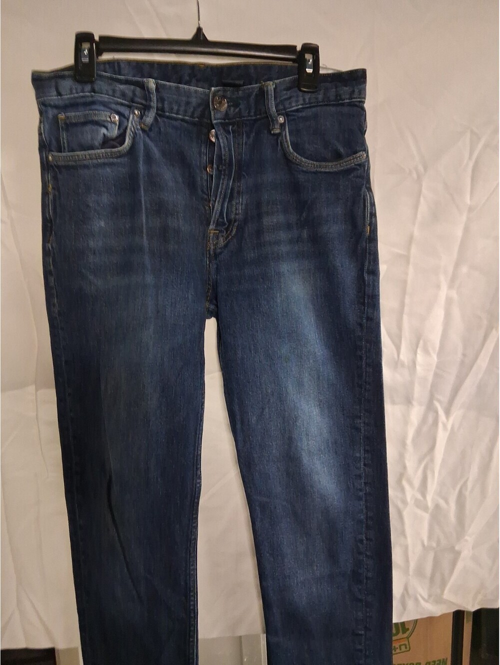 H&M Women’s Denim Jeans Dark size 33 Slim Fit Regular  H2